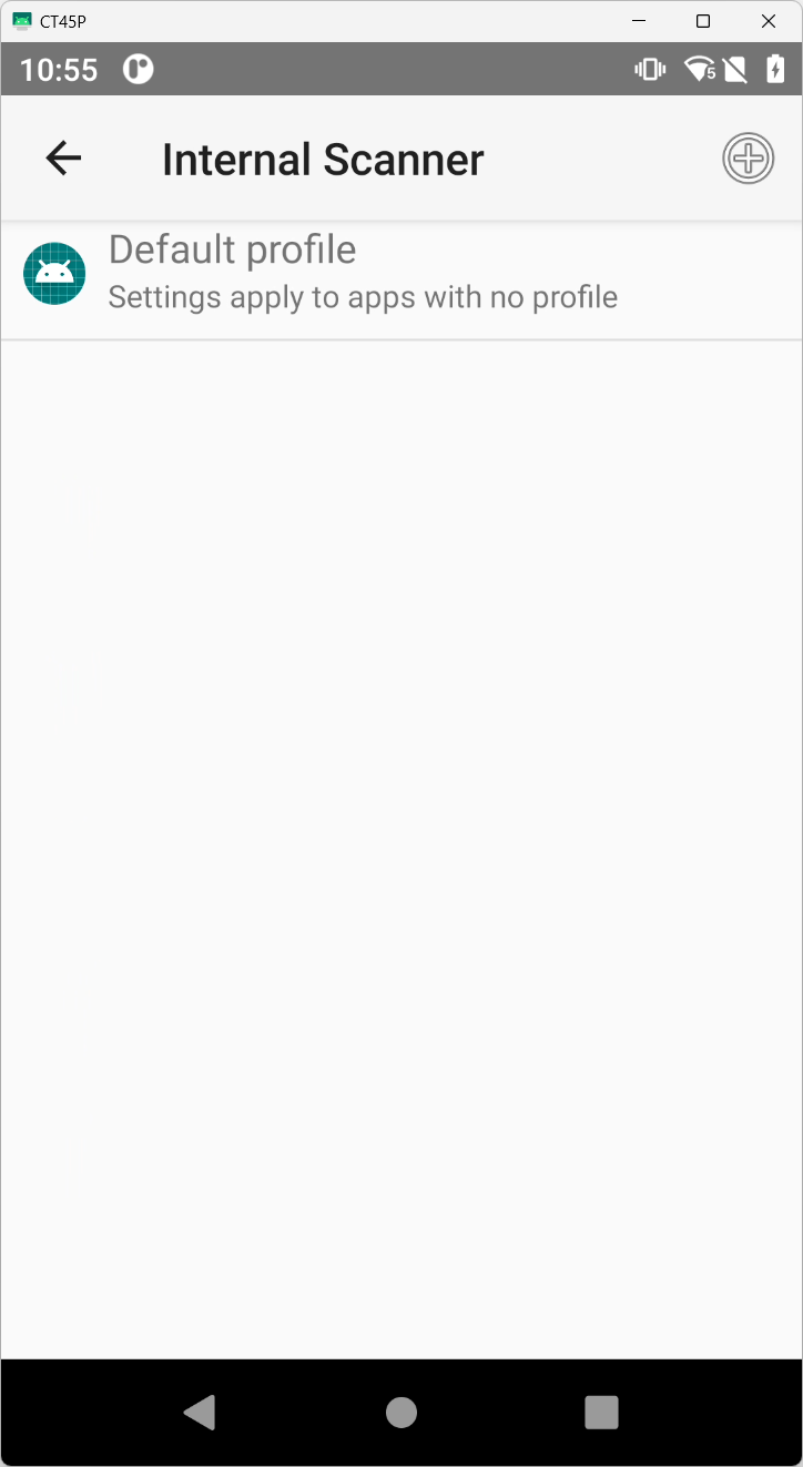 Honeywell – Profile selection