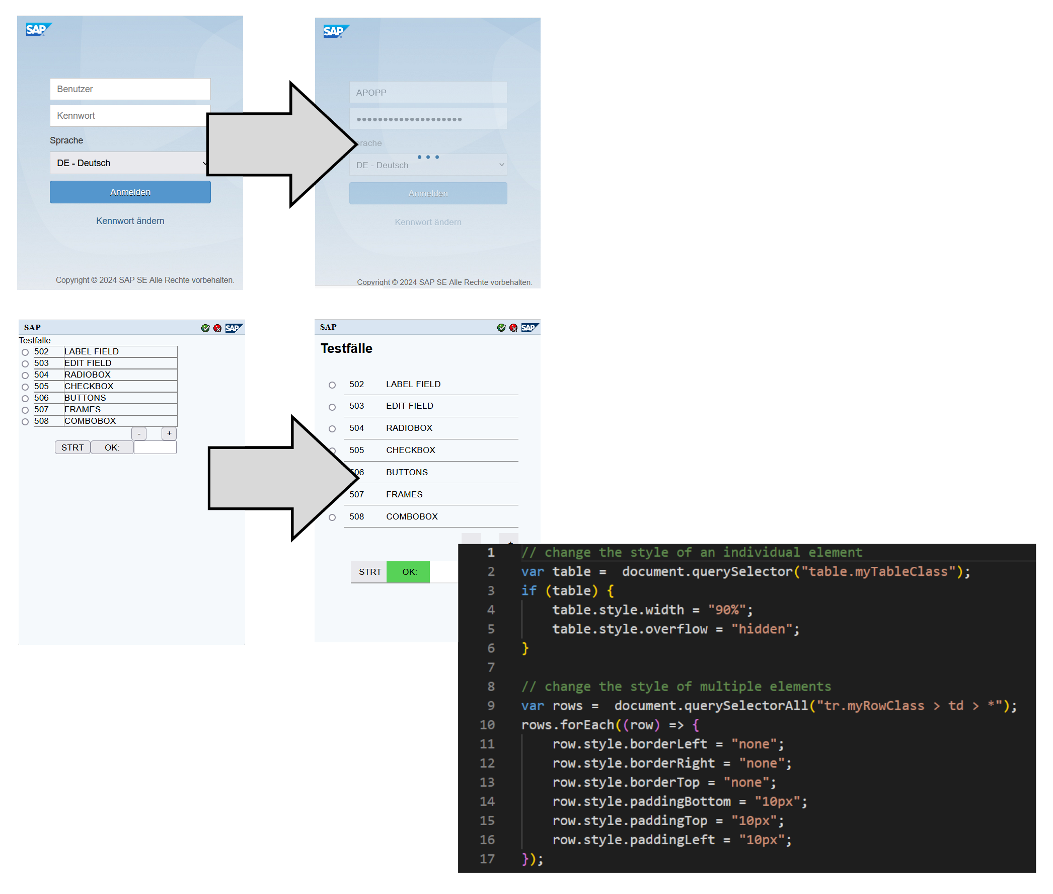 Automations in the Browser