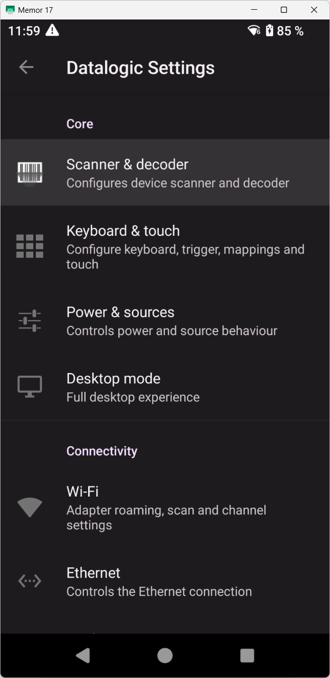Datalogic – Scanner &amp; decoder