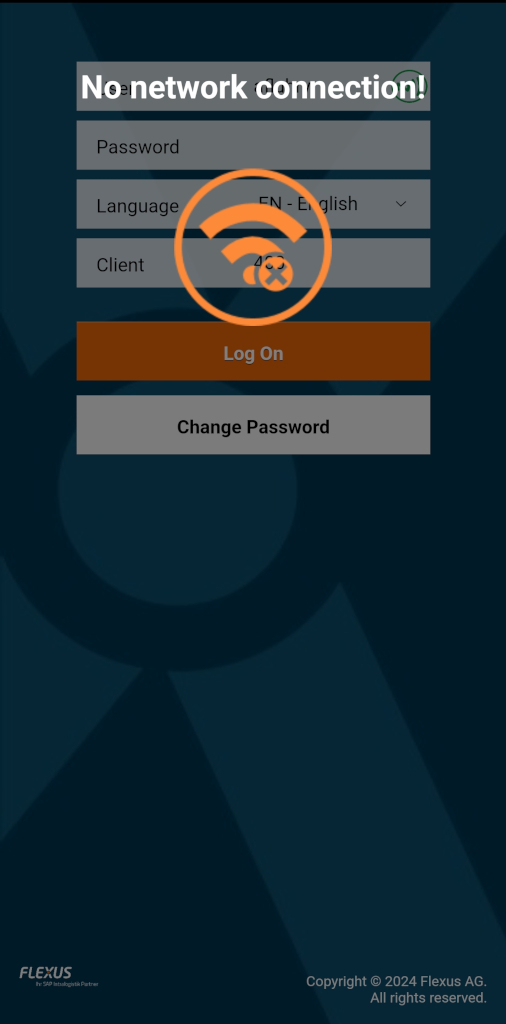 Displaysperre bei Verbindungsabbruch