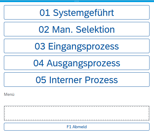 Verbesserter ITS-SAP EWM RFUI Dialog