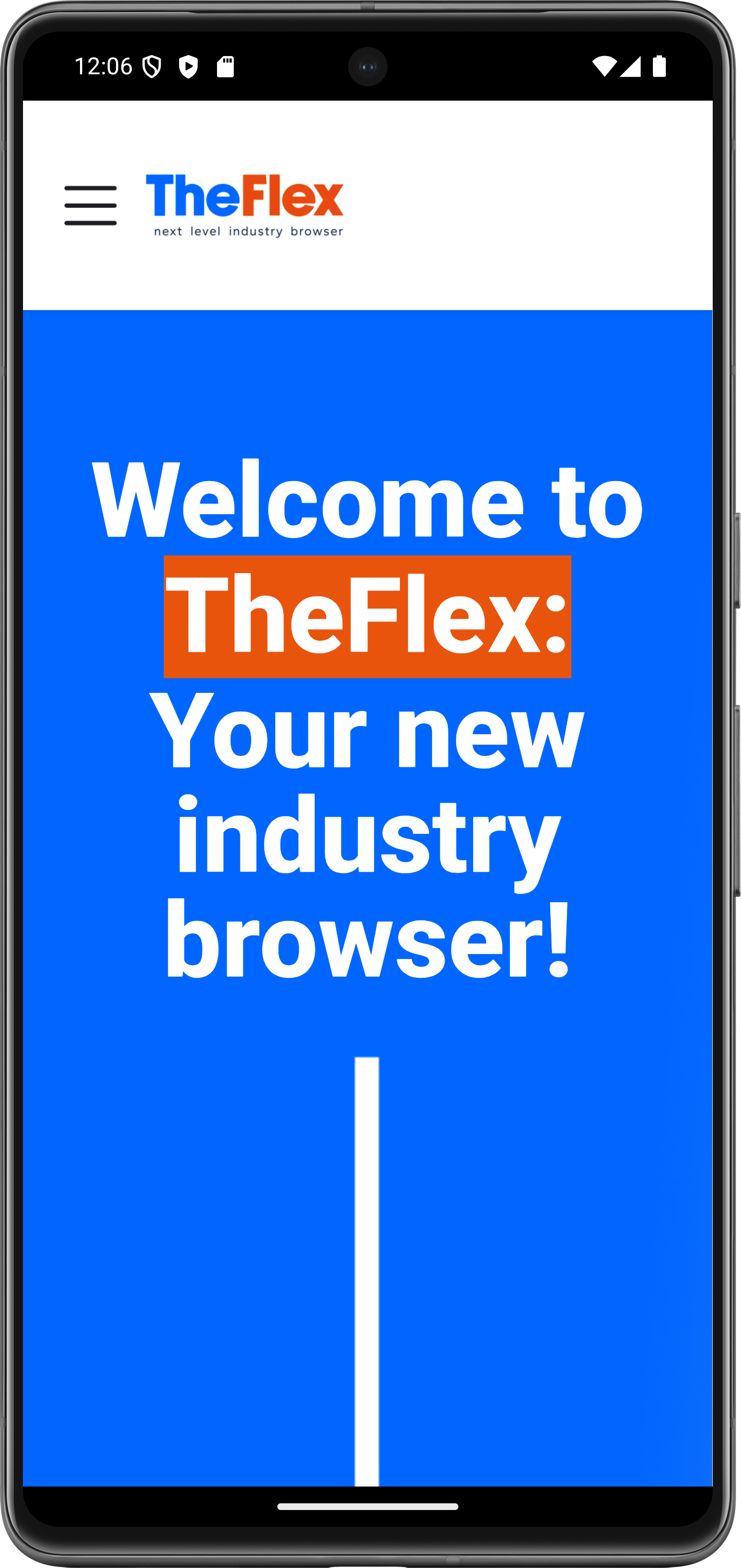 theflexbrowser.com at 130% zoom