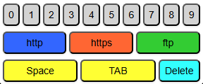 Custom keyboard example